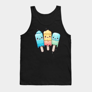 Cute Kawaii Popsicles Tank Top